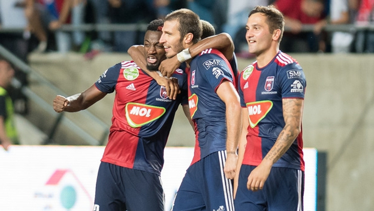 Футболисты «МОЛ Види»