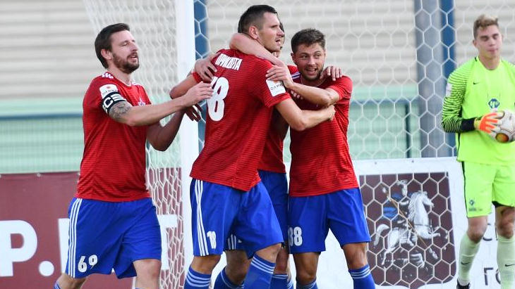 Футболисты «СКА-Хабаровск»