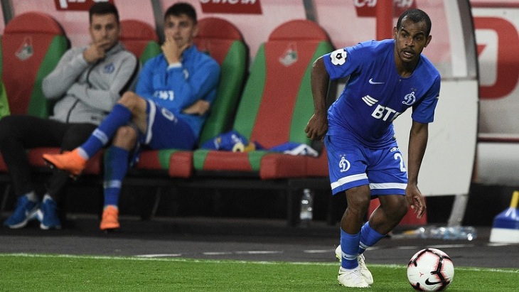 «Динамо» находится на шестом месте в турнирной таблице РПЛ