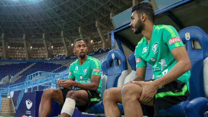 Футболисты сборной Саудовской Аравии готовятся к матчу с бразильцами