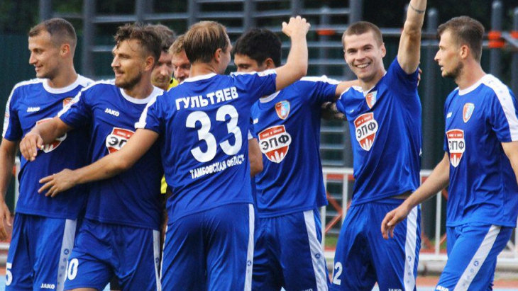 Футболисты «Тамбова»