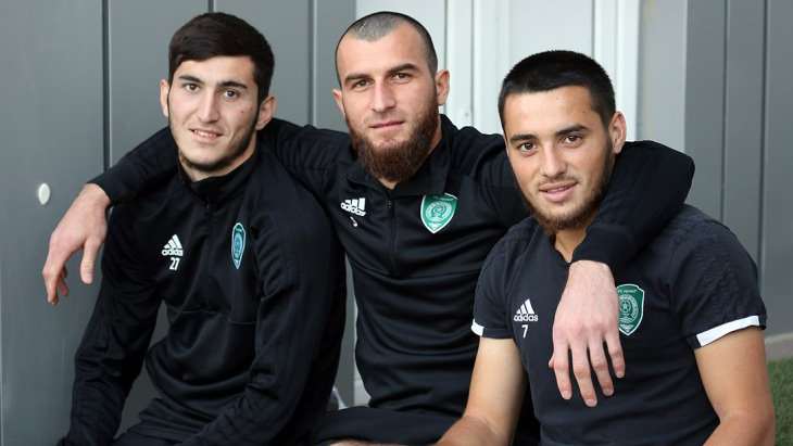 Игроки «Ахмата»