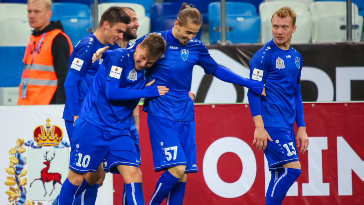 Игроки «Нижнего Новгорода»