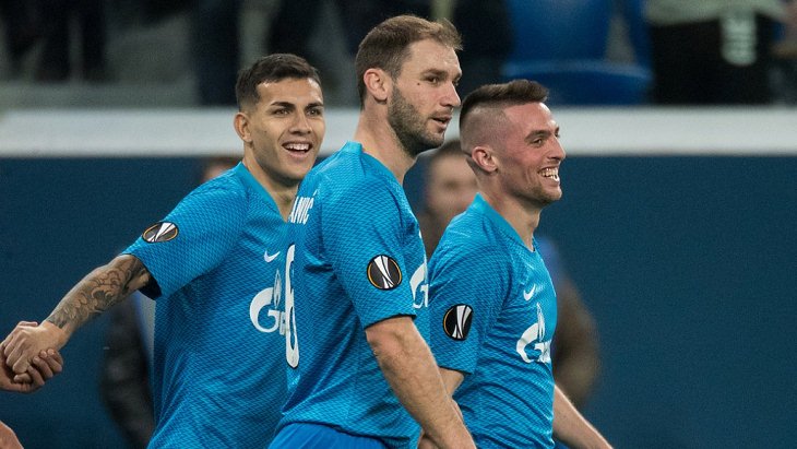 Игроки «Зенита»