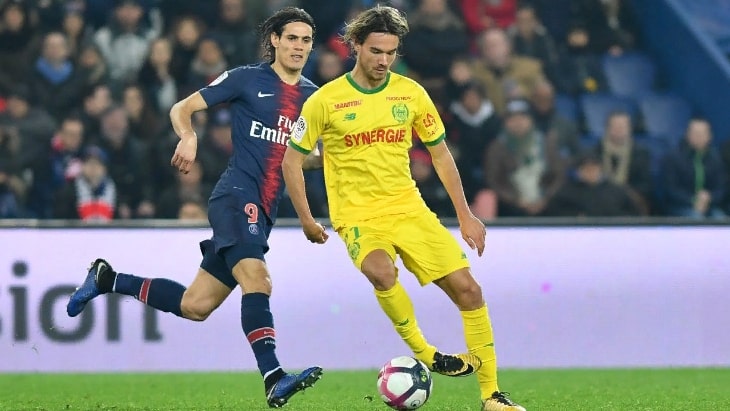 В последнем матче «Нант» уступил «ПСЖ» с минимальным счетом