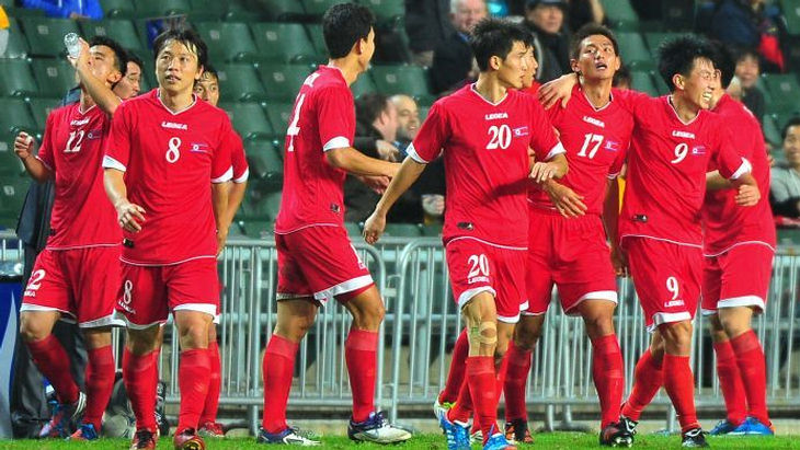 Футболисты КНДР