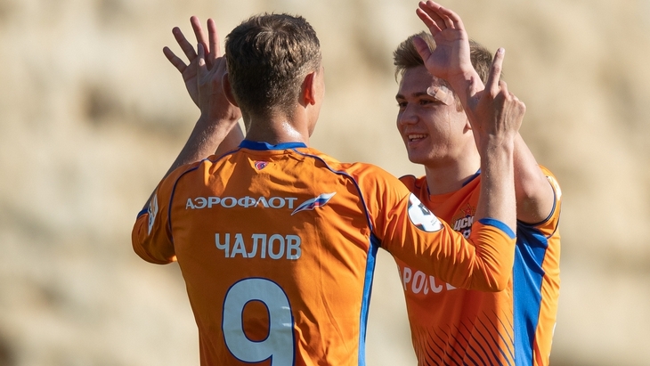 Футболисты ЦСКА