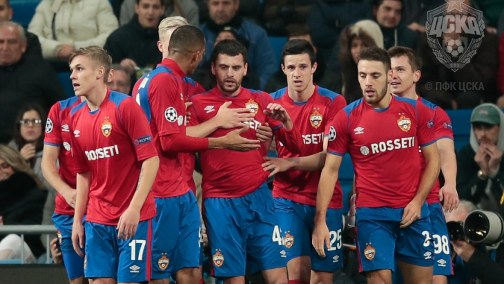 Футболисты ЦСКА