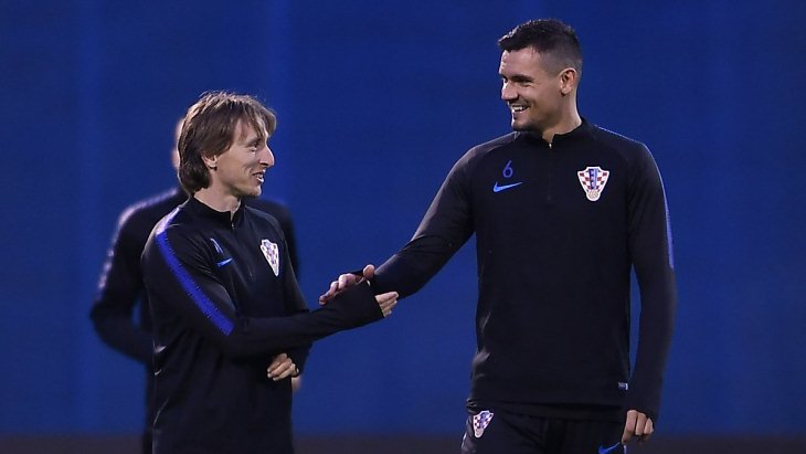 Игроки сборной Хорватии