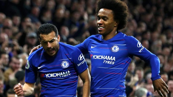 «Челси» ведет борьбу за зону ЛЧ