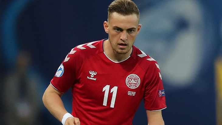 Дания занимает второе место в группе