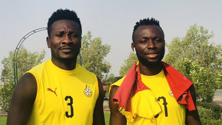 Игроки сборной Ганы