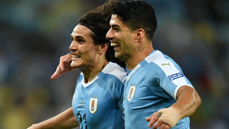 Эдинсон Кавани и Луис Суарес