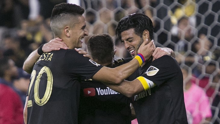 Карлос Вела и его партнеры по команде