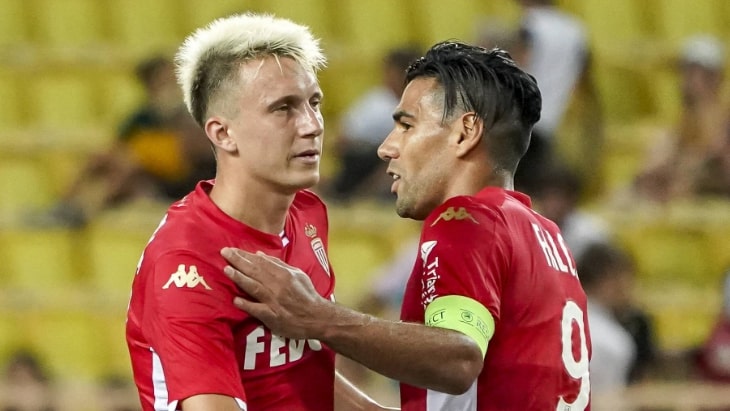 Александр Головин и Радамель Фалькао