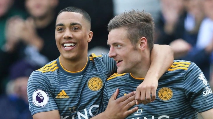 Юри Тилеманс и Джейми Варди