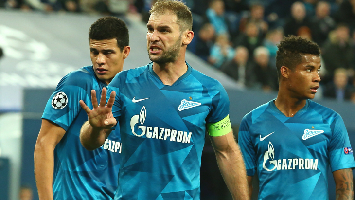 Игроки «Зенита»