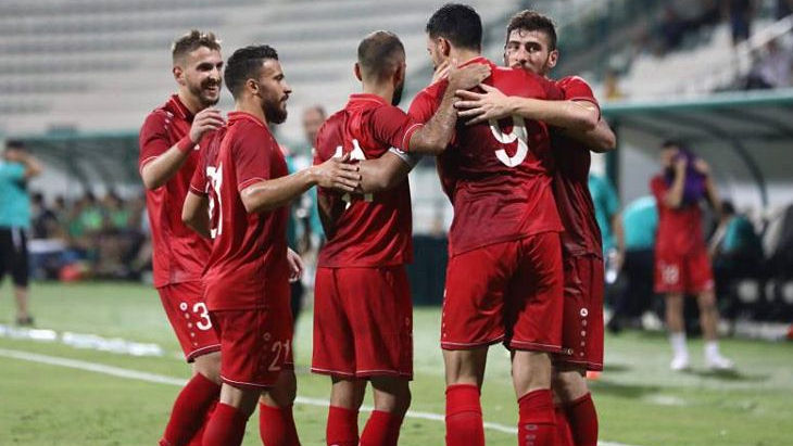 Футболисты сборной Сирии