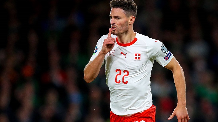 Швейцария занимает третью строчку в группе