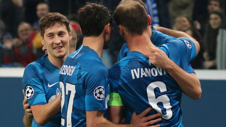 Игроки «Зенита»