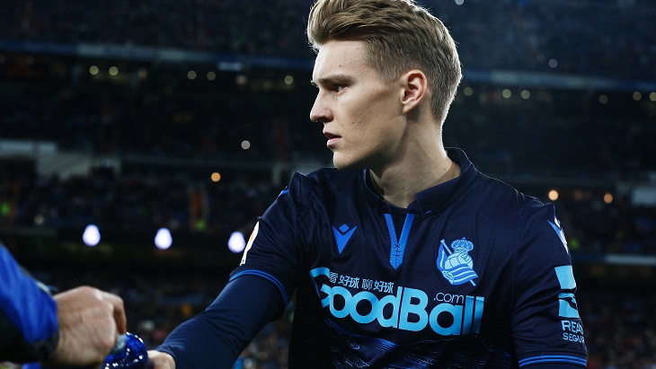 «Сосьедад» располагается в зоне Лиги чемпионов