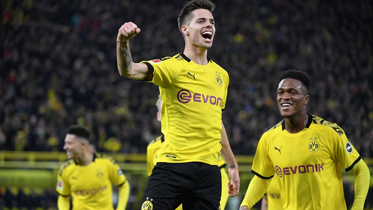 «Боруссия» идет на четвертом месте