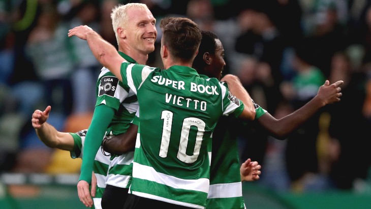 Футболисты «Спортинга»