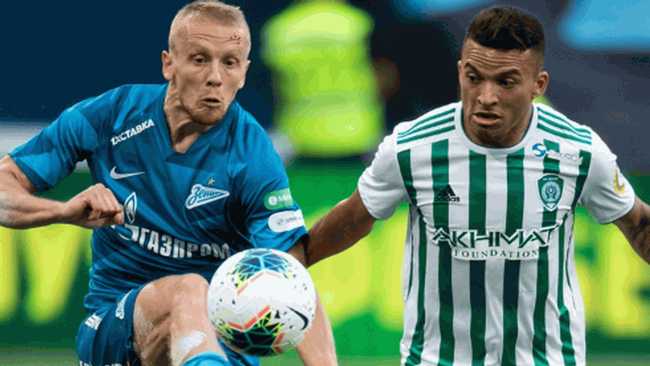 Фрагмент матча чемпионата