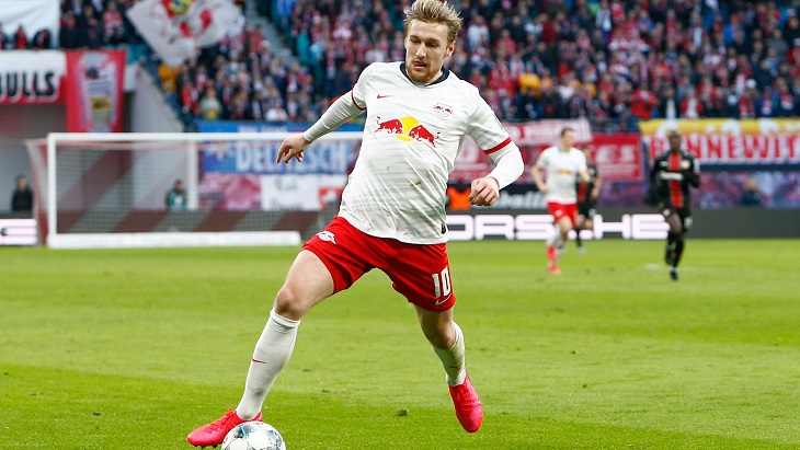 «РБ Лейпциг» идет на втором месте