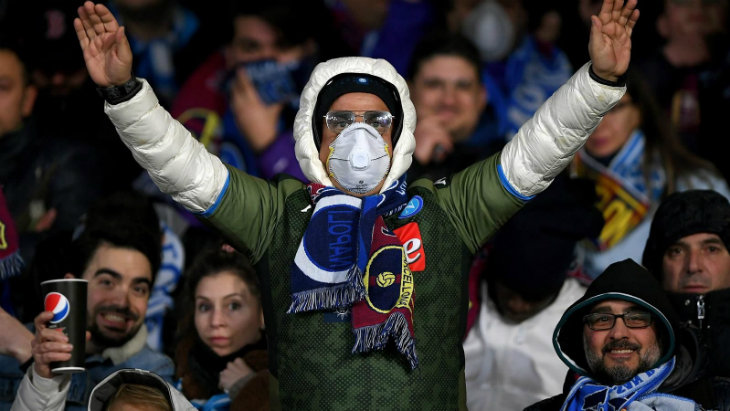 Болельщик «Наполи»