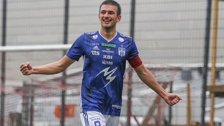 Игрок «КИ Клаксвика»