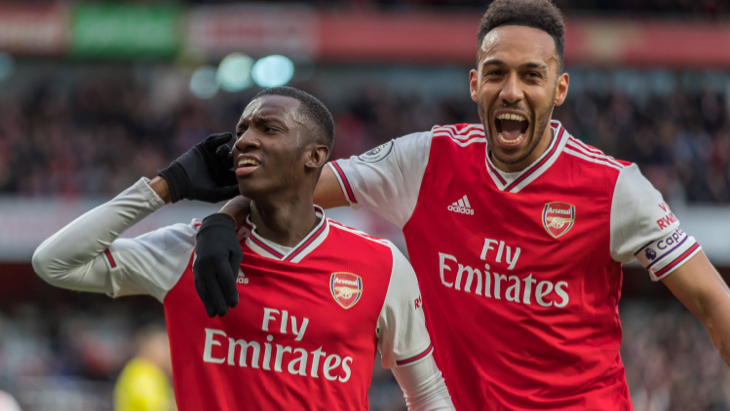 Эдвард Нкетиа и Пьер-Эмерик Обамеянг