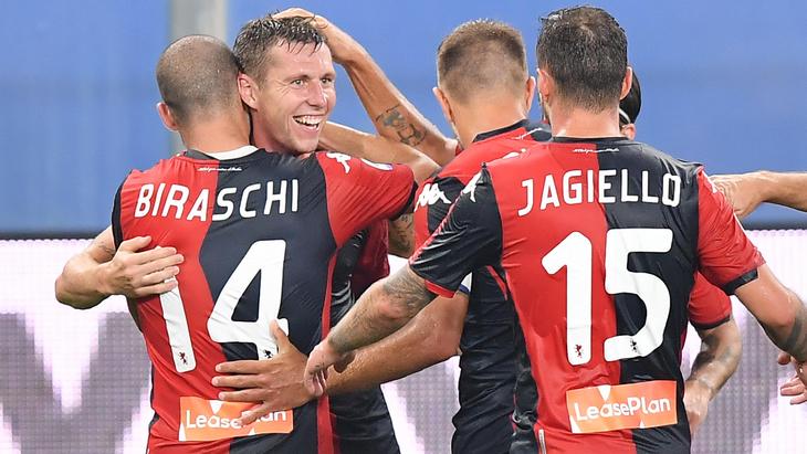 Футболисты «Дженоа»