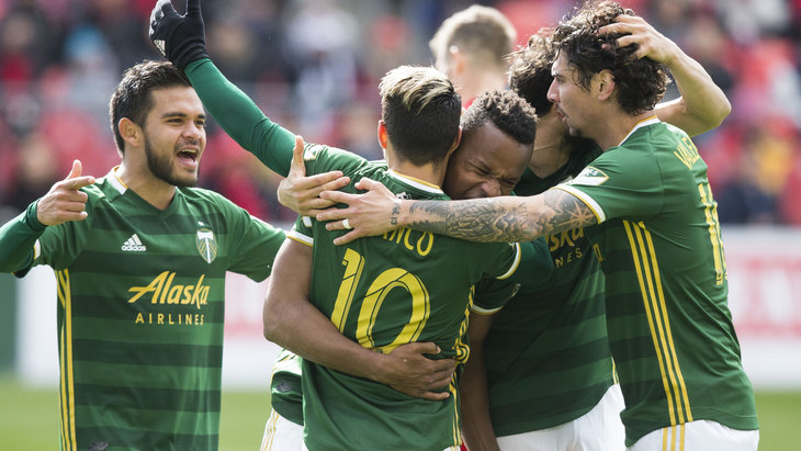 Футболисты «Портленда»