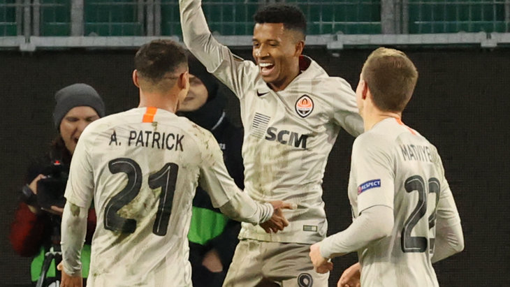 Футболисты «Шахтера»