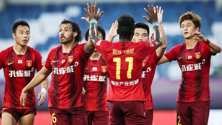 Футболисты «Хэбей Чайна Форчун»