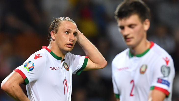 Игроки сборной Белоруссии