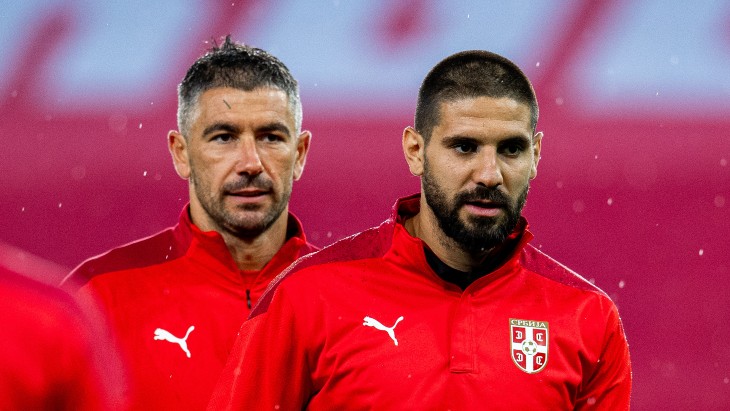 Александар Митрович и Александар Коларов