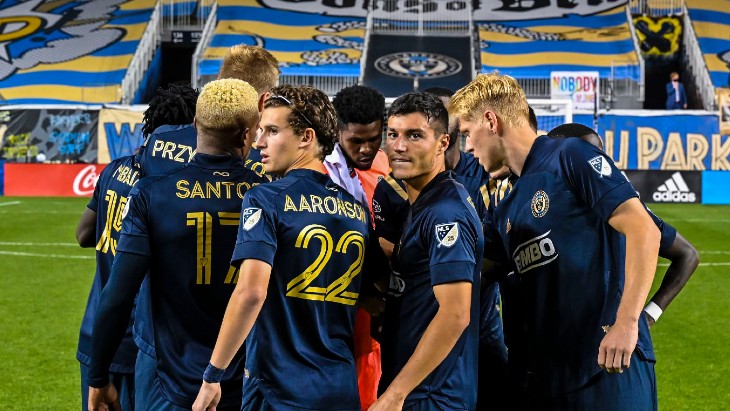 Футболисты «Филадельфии»