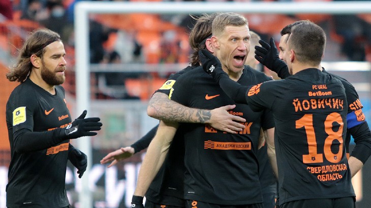 Игроки «Урала»