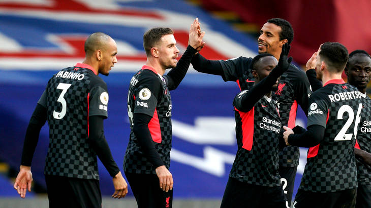 «Ливерпуль» забил 36 мячей в 14 матчах АПЛ