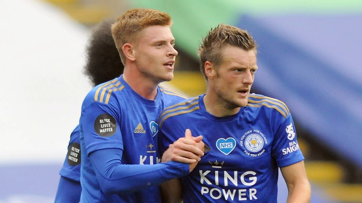 Харви Барнс и Джейми Варди