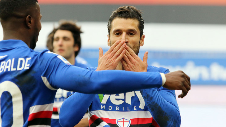 Футболисты «Сампдории»