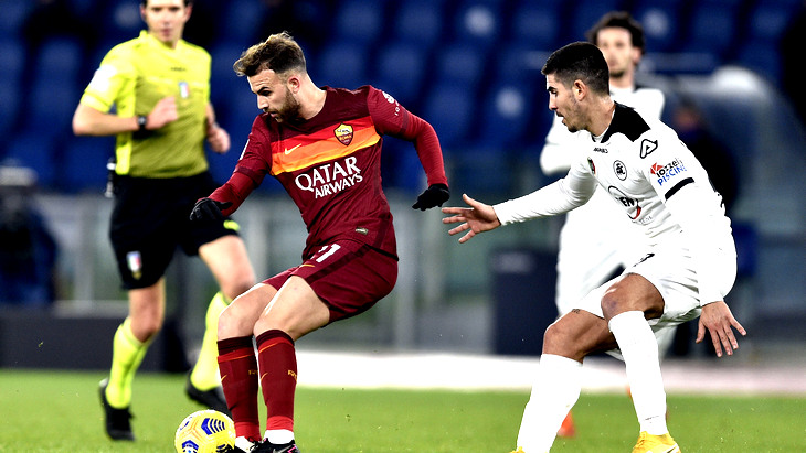 «Рома» проиграла «Специи» в матче Кубка Италии со счетом 2:4