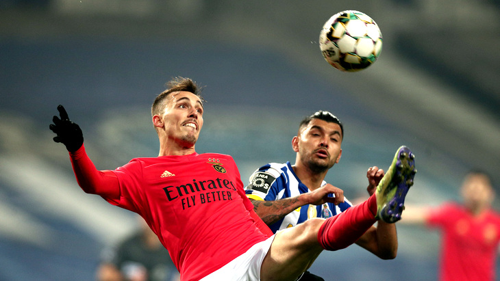 В январе «Бенфика»выиграла только один из трех матчей в рамках чемпионата