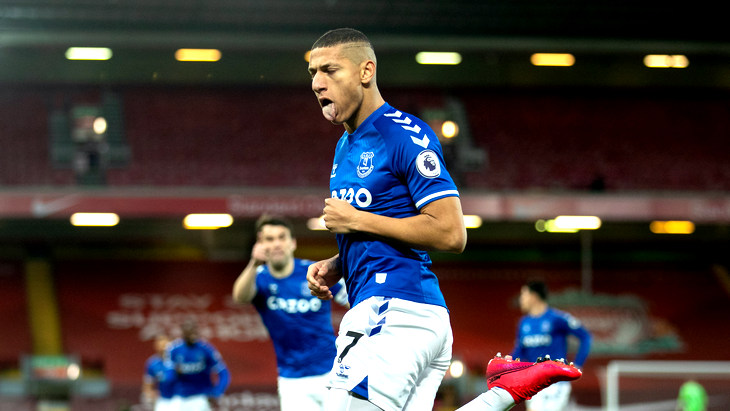«Эвертон» в прошлом туре выиграл у «Ливерпуля»
