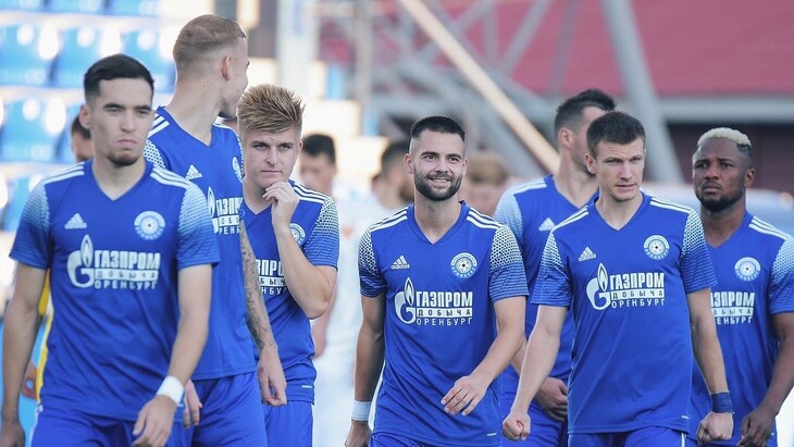 Футболисты «Оренбурга»
