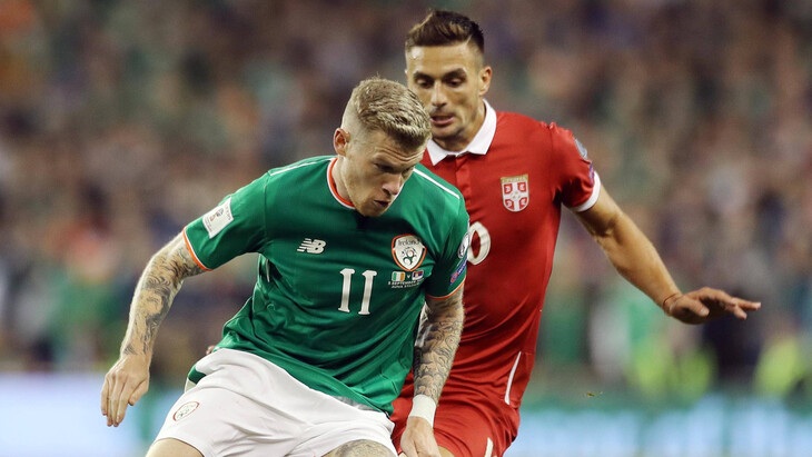 Сербия — Ирландия