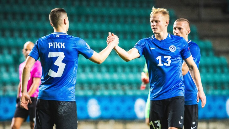 Игроки сборной Эстонии