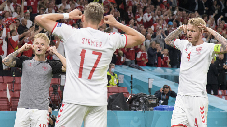 Футболисты сборной Дании